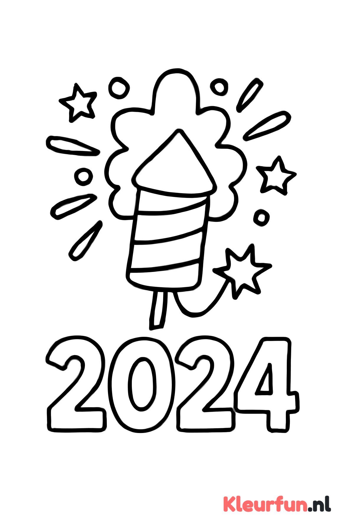 Vuurwerk nieuwjaar 2024