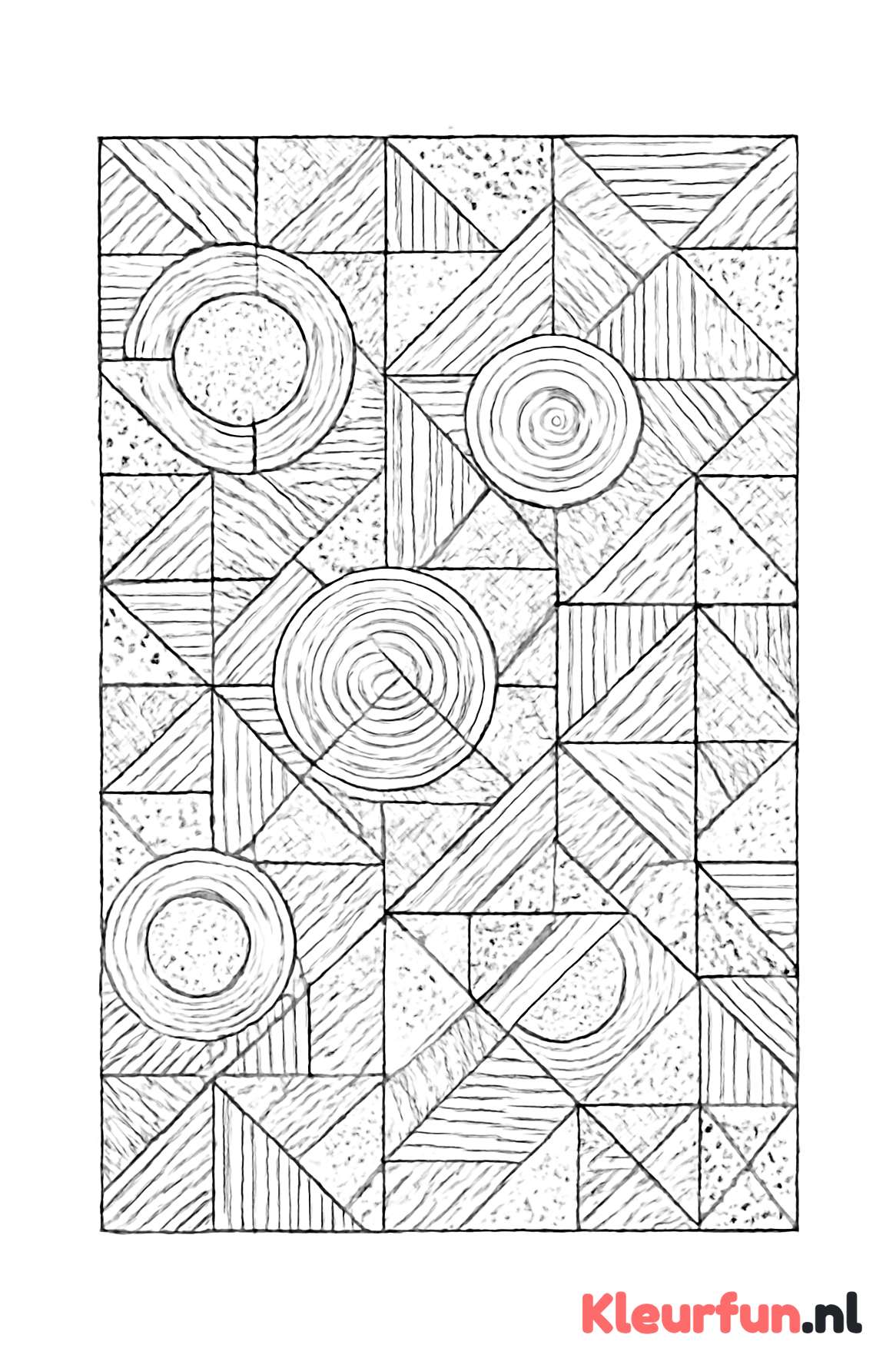 Abstracte vormen en patronen