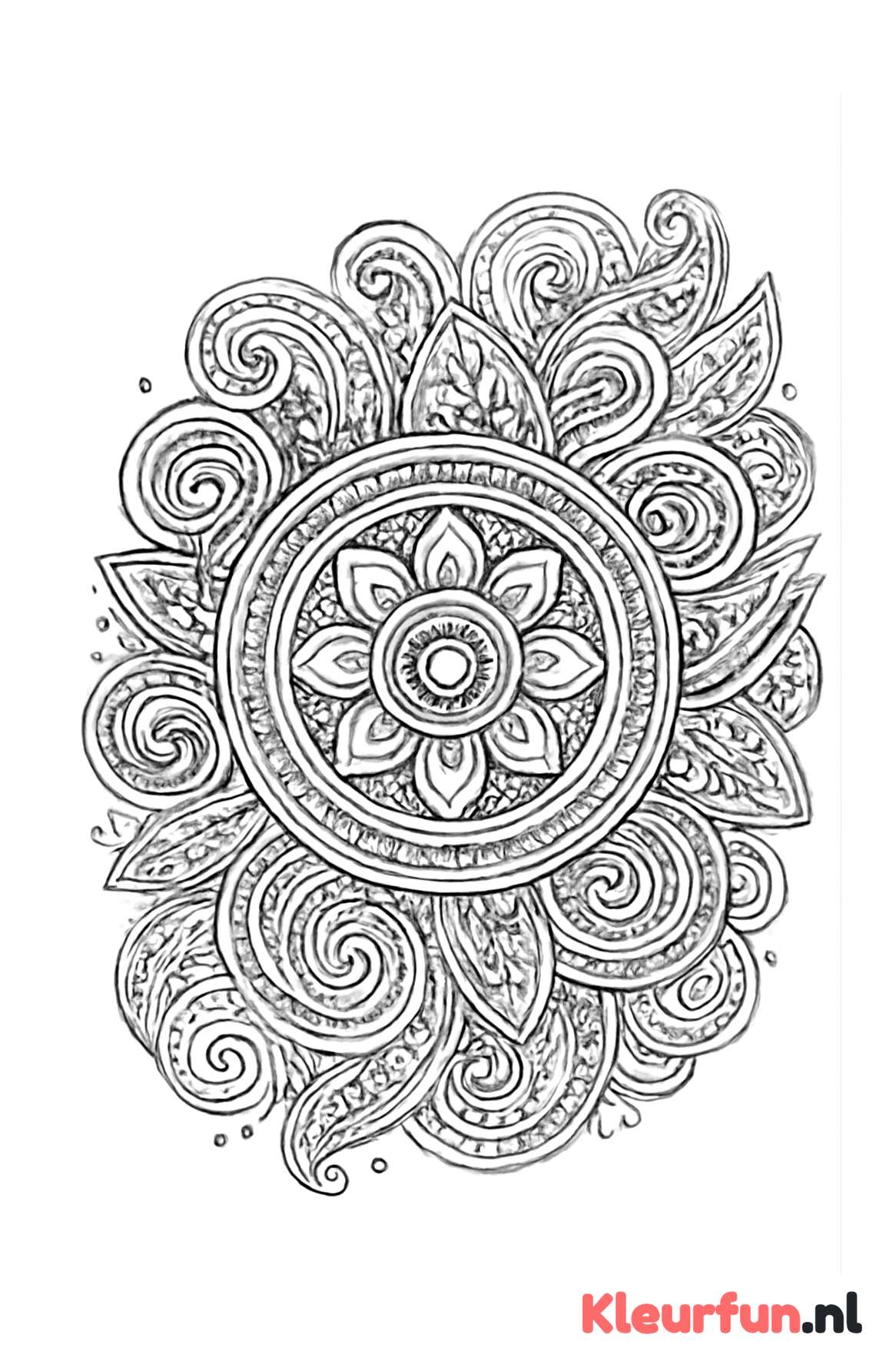 Abstracte Vormen Mandala