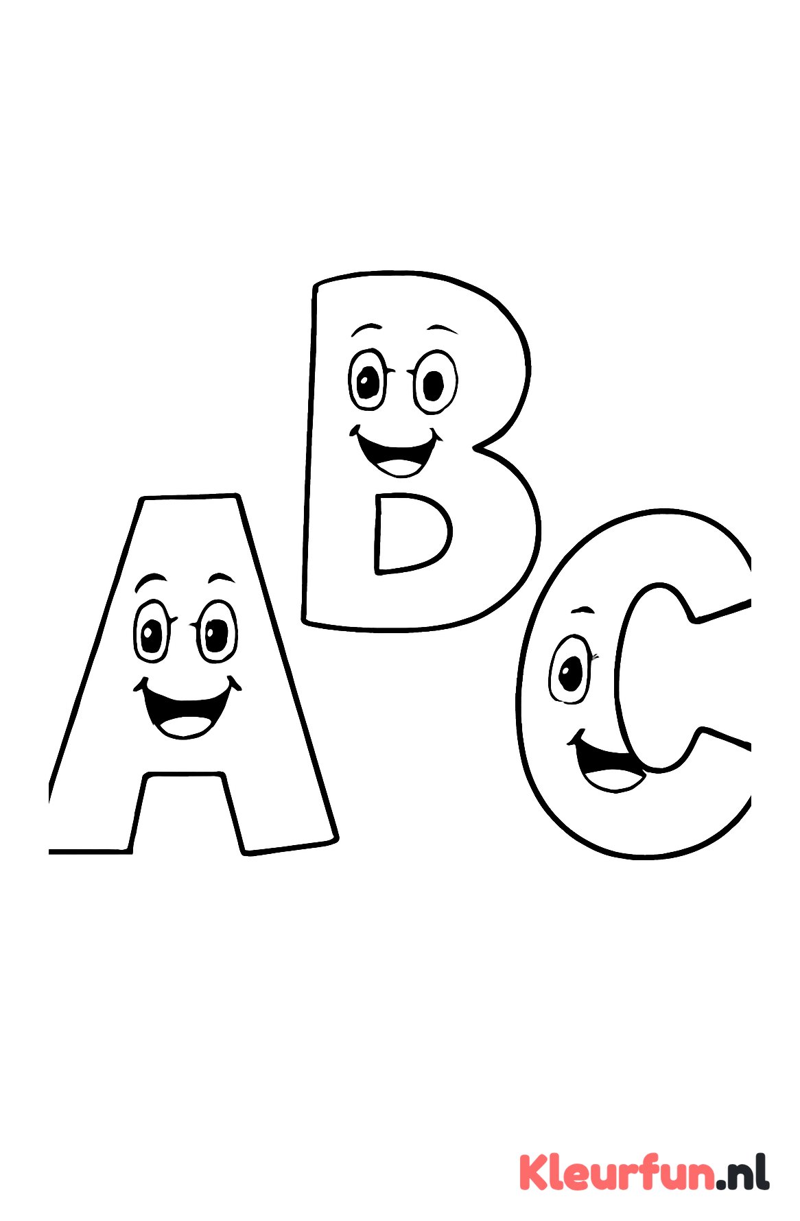 Blije ABC Letters