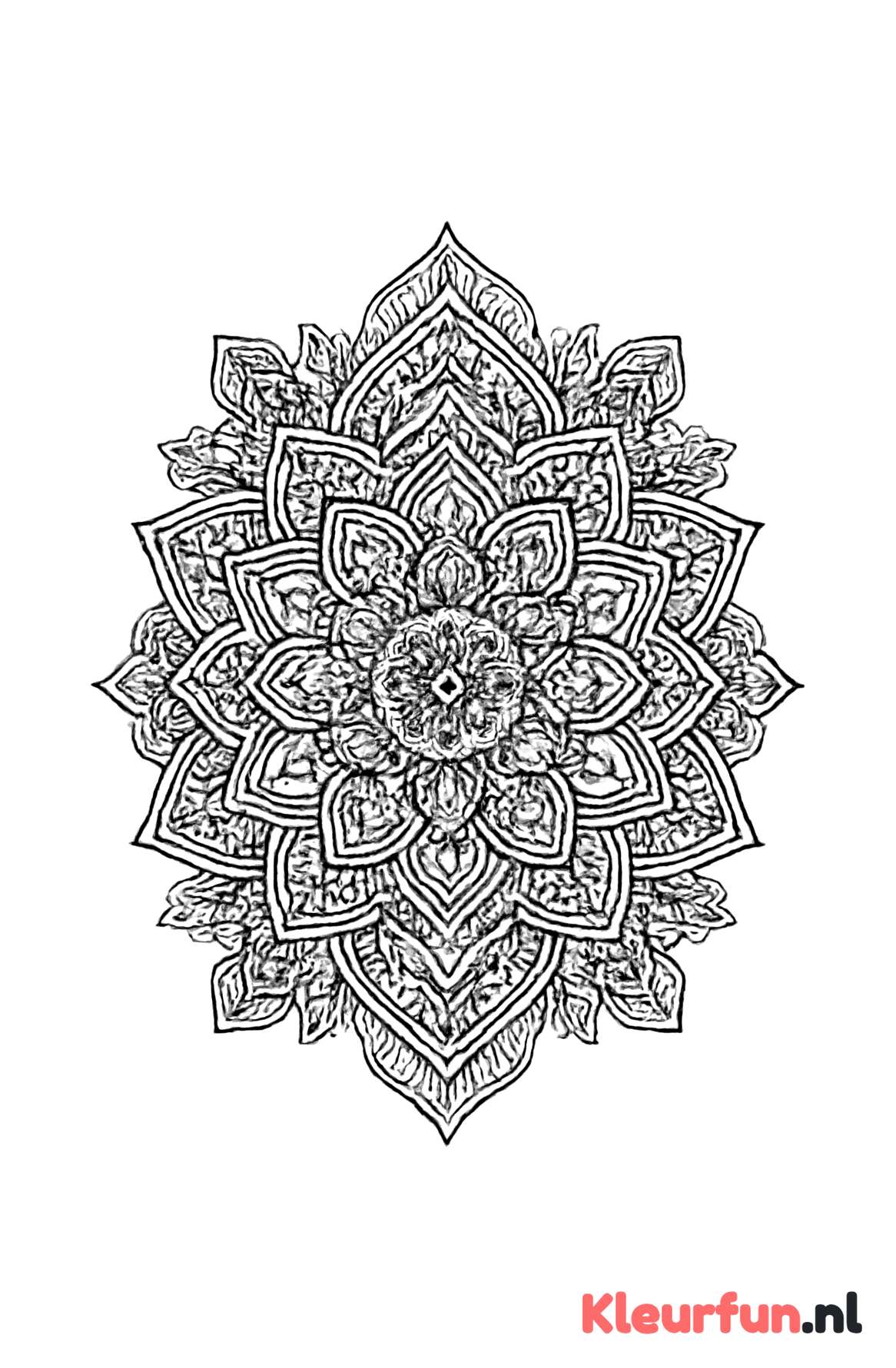 Complexe Geometrische Mandala