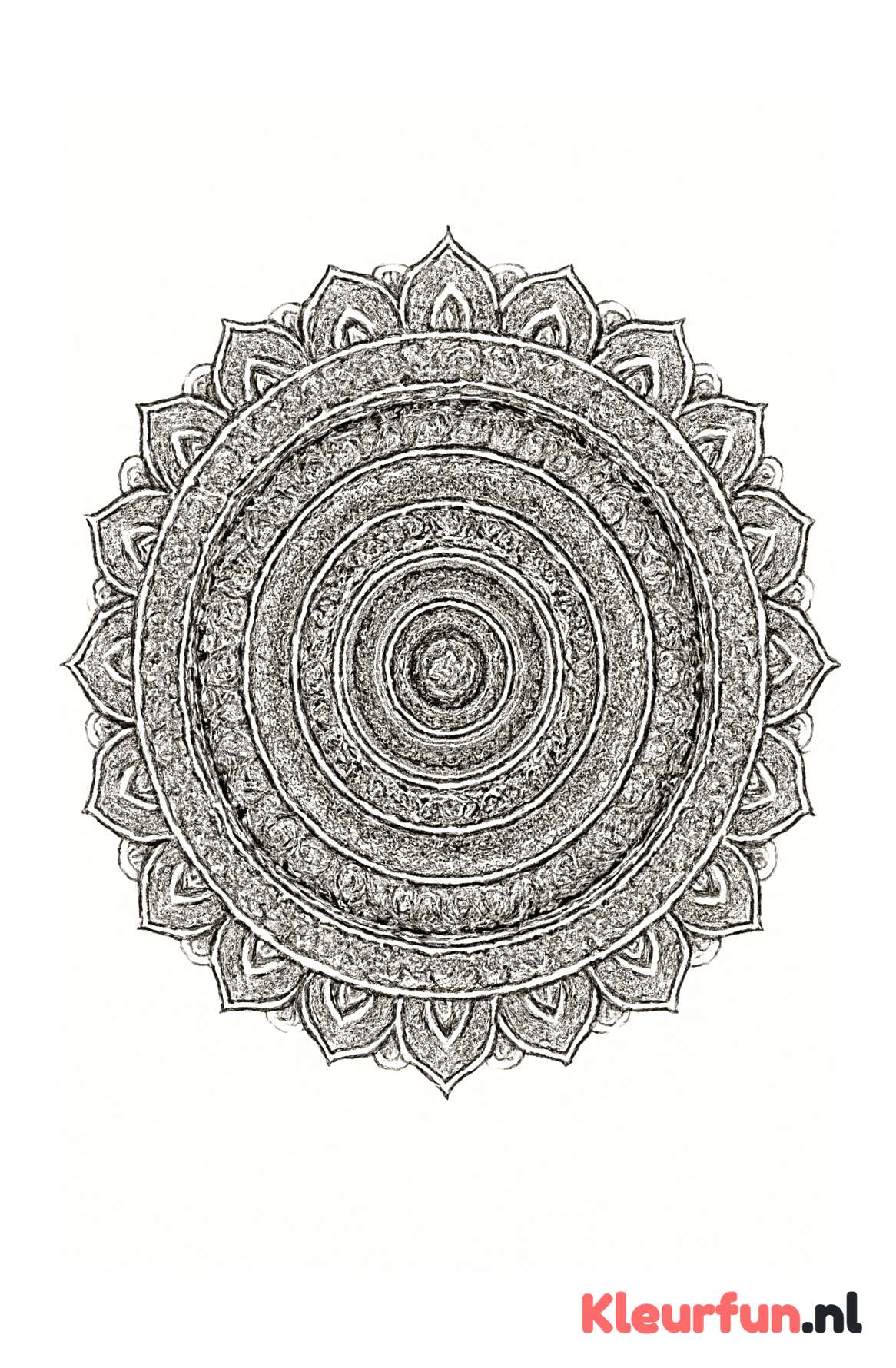 Concentrische Cirkels Mandala