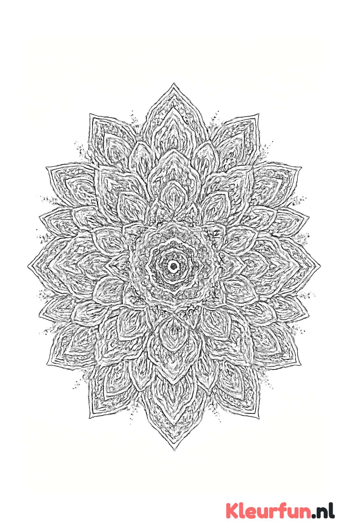 Delicate Patronen Mandala