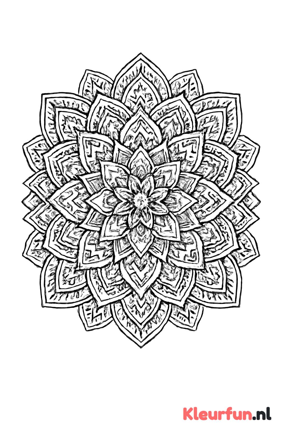 Geometrische en Florale Mandala