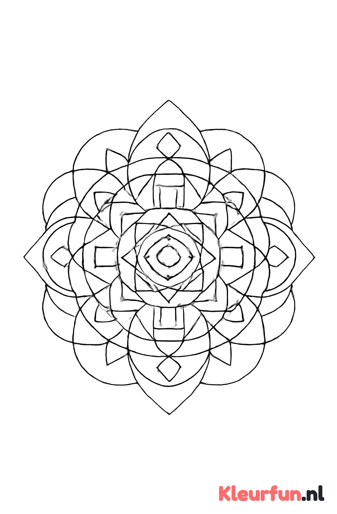 Geometrische Mandala