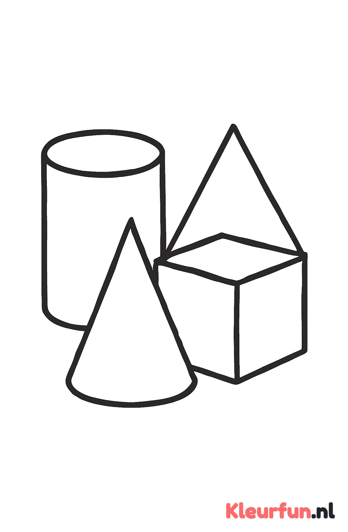 Grote gebieden 3D vormen