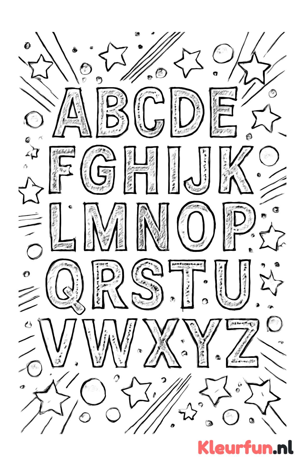 Hoofdletters verschillende lettertypes