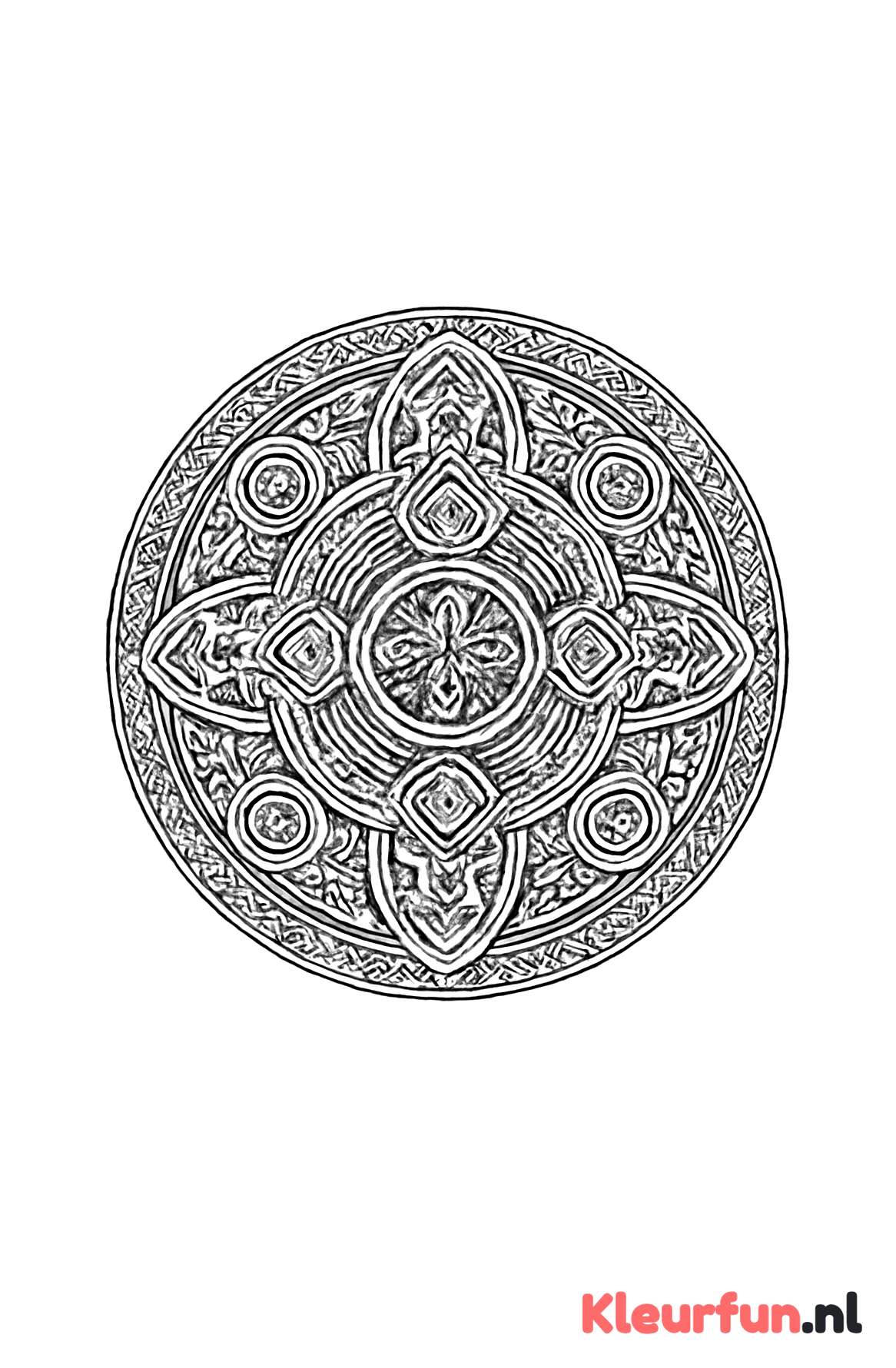 Keltische Knoop Mandala