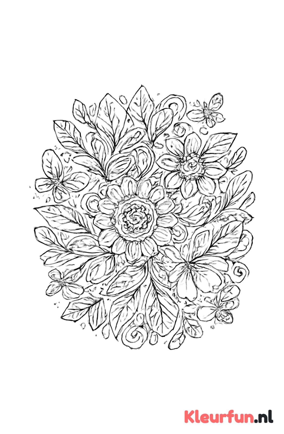 Natuur Motieven Mandala