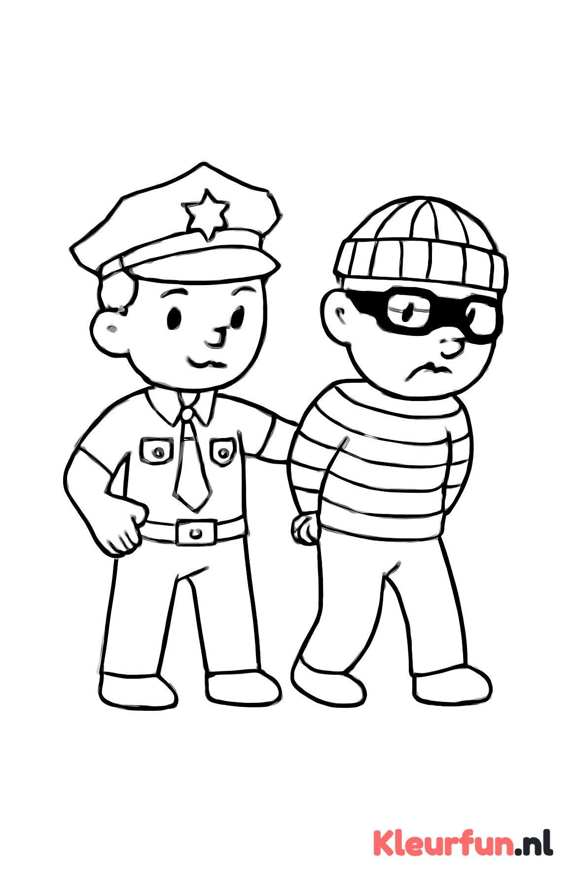 Agent arresteert boef