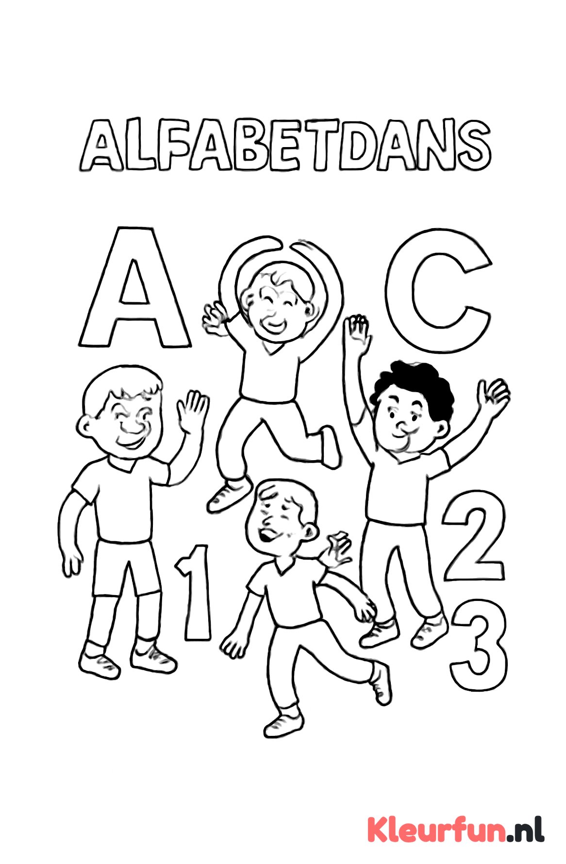 Alfabetdans voor kinderen