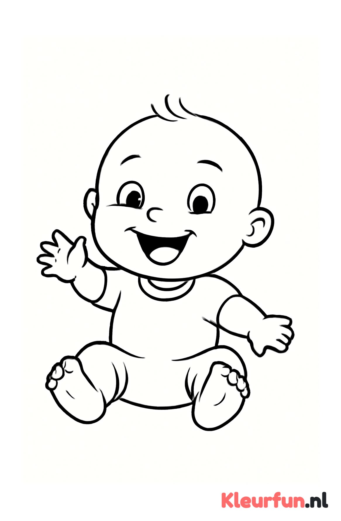 Baby die Lacht
