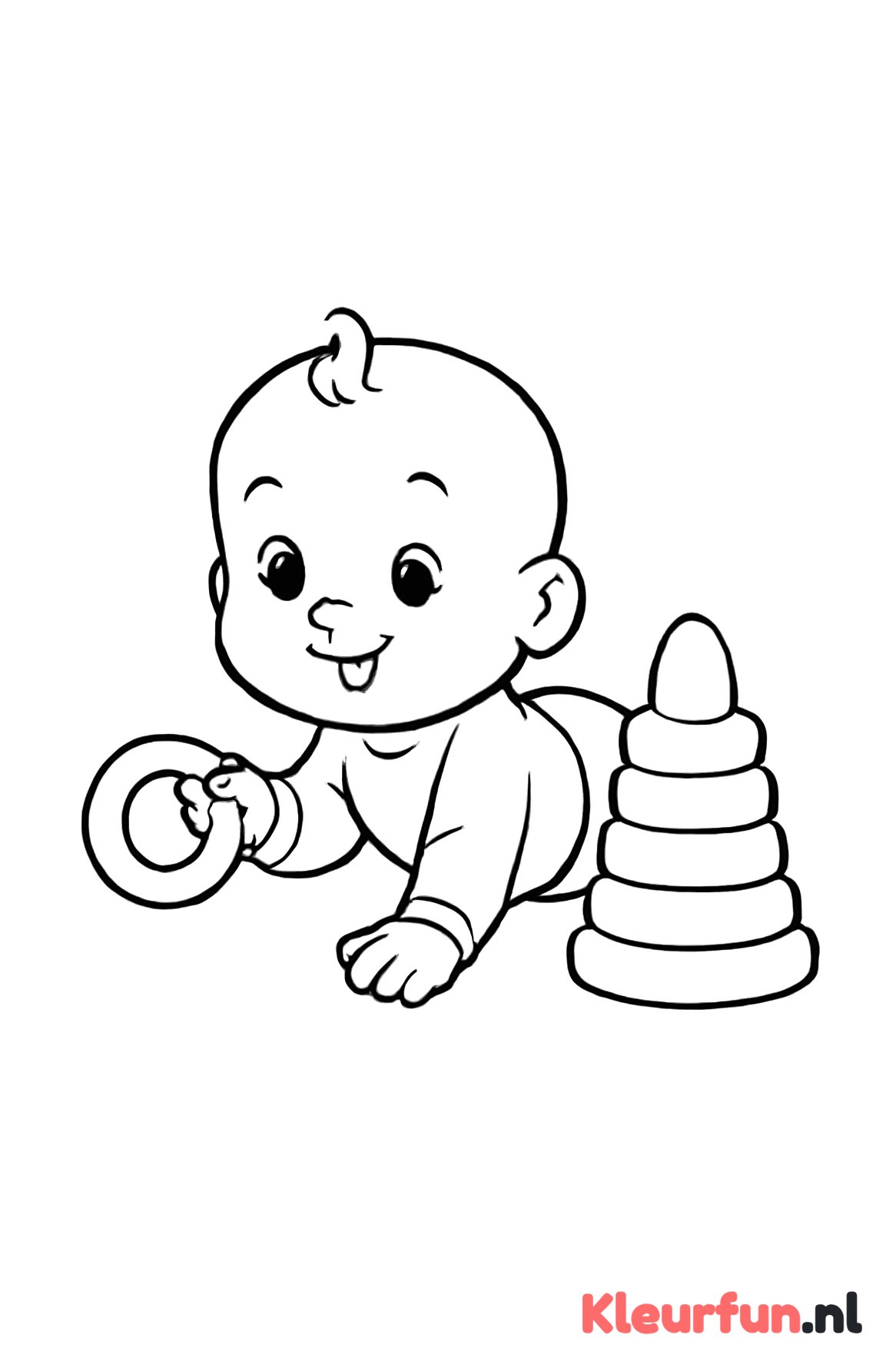 Baby met Speelgoed