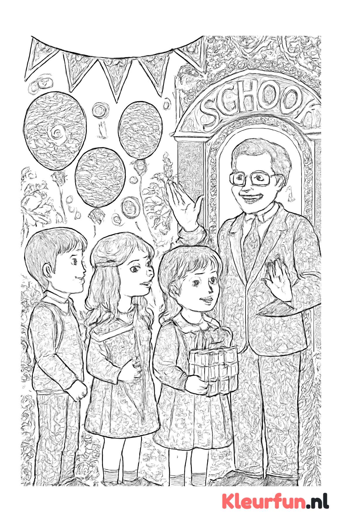 Eerste schooldag viering