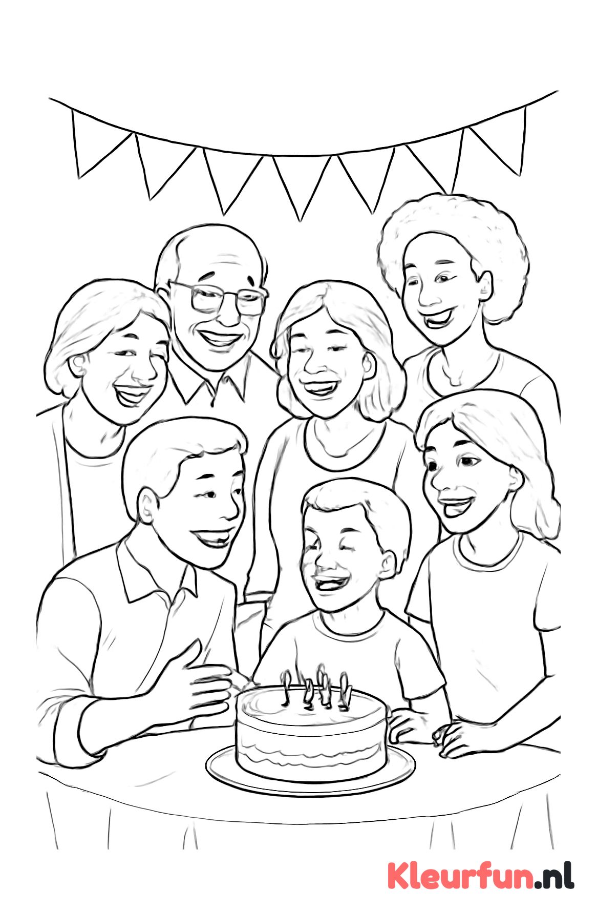 Familiefeest met emotie en samenzijn