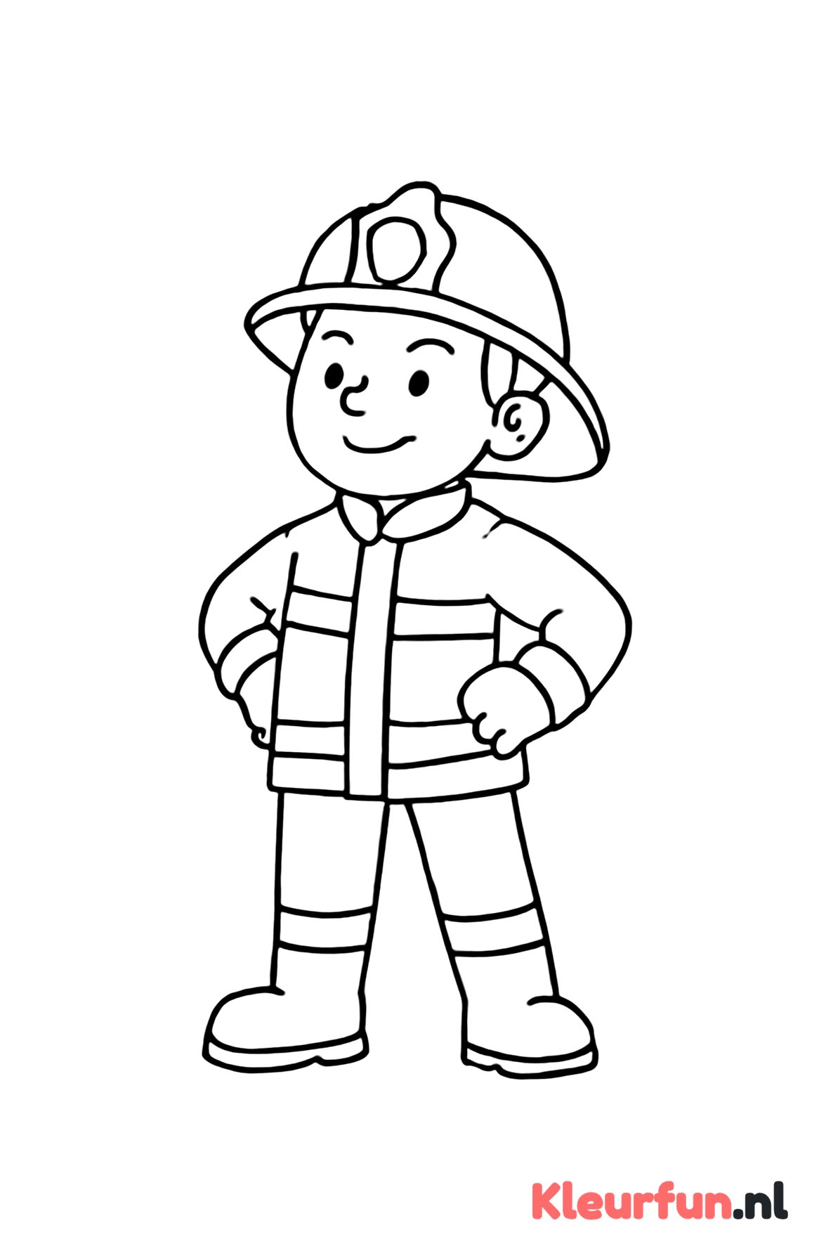 Heldhaftige brandweerman