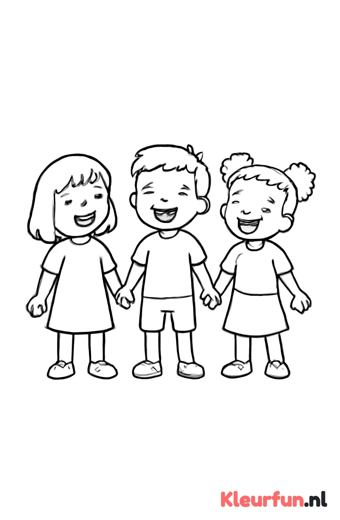 Kinderen Hand in Hand