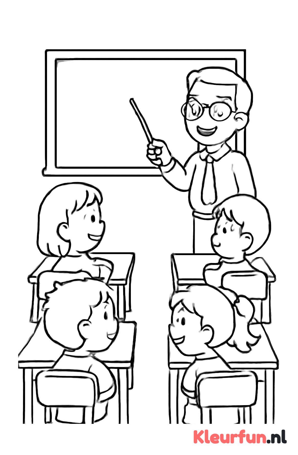 Kinderen in het klaslokaal
