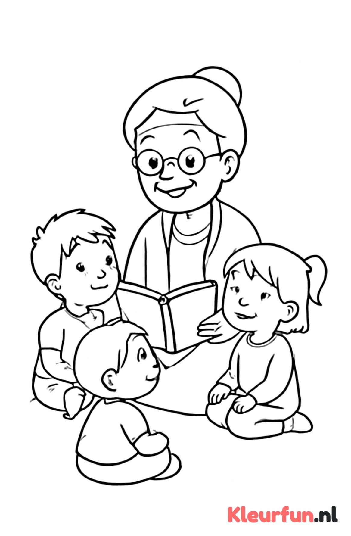 Oma leest voor
