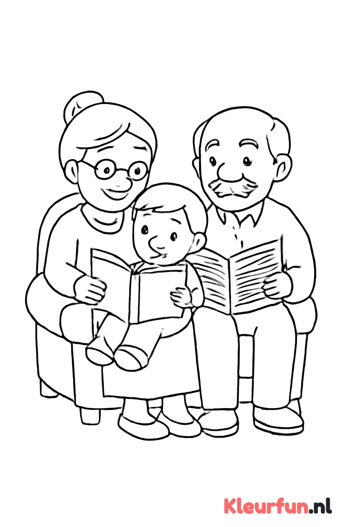 Oma Leest Voor, Opa Leest Krant