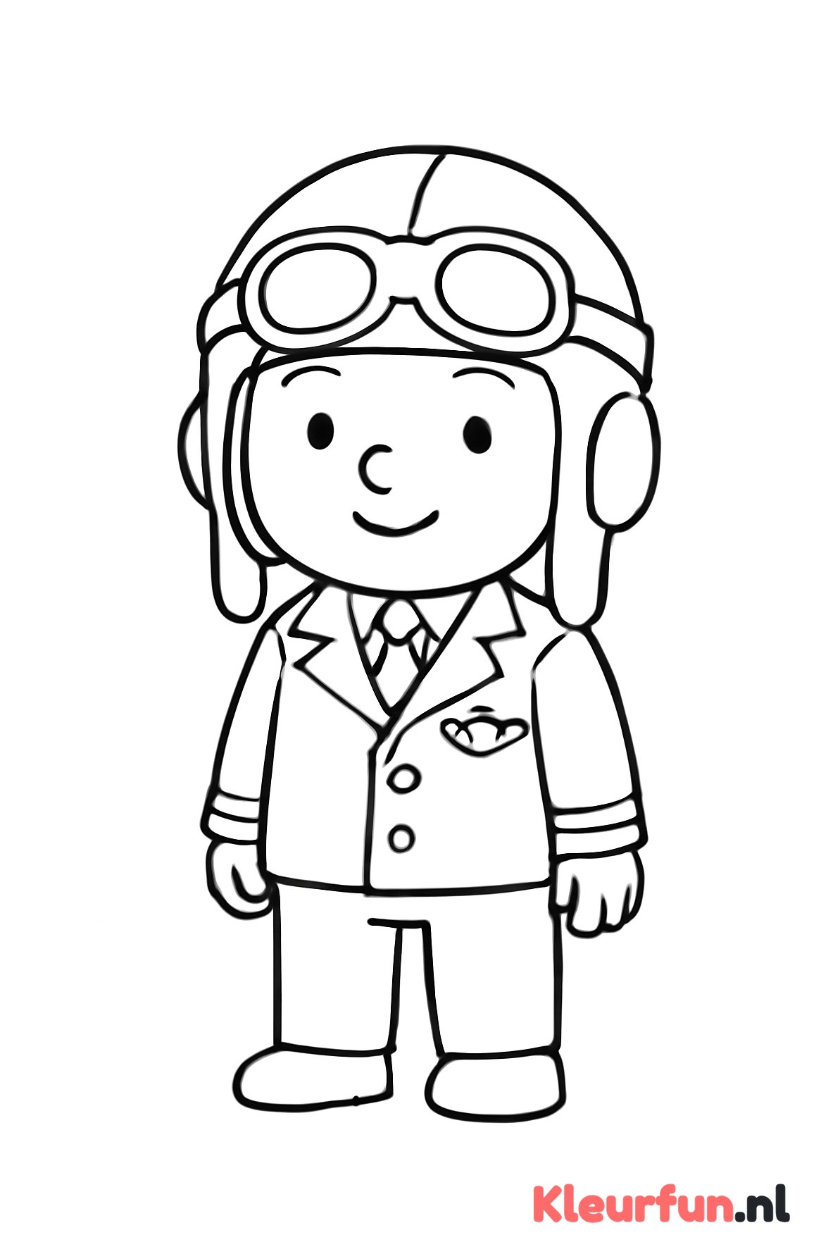 Piloot in uniform