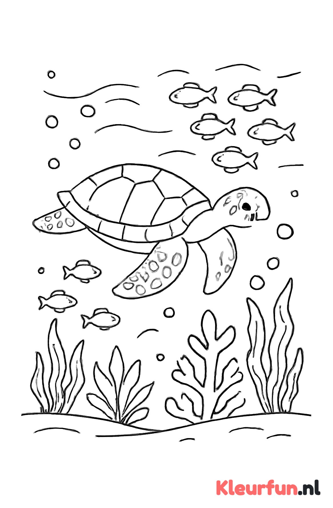 Diepe onderwaterwereld