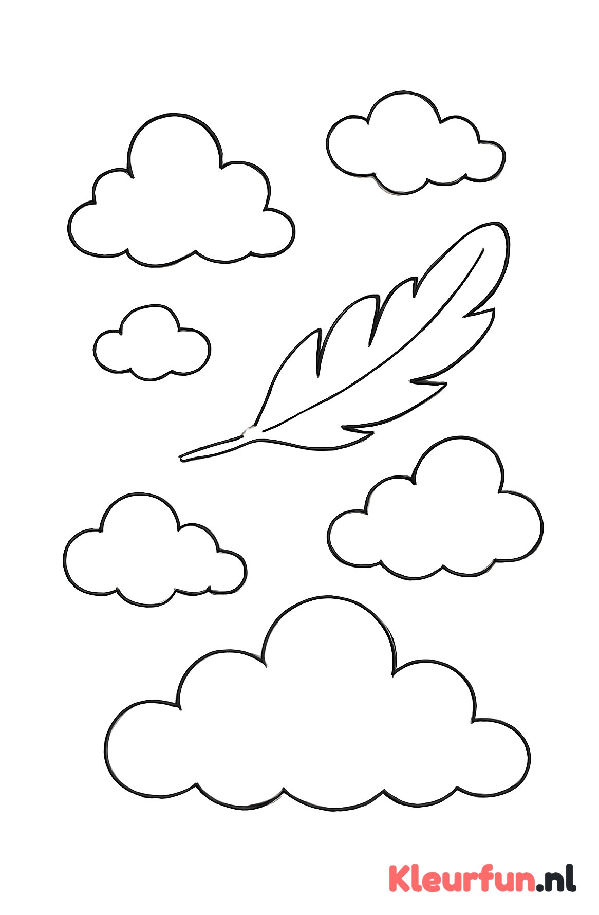 Diverse wolken vormen