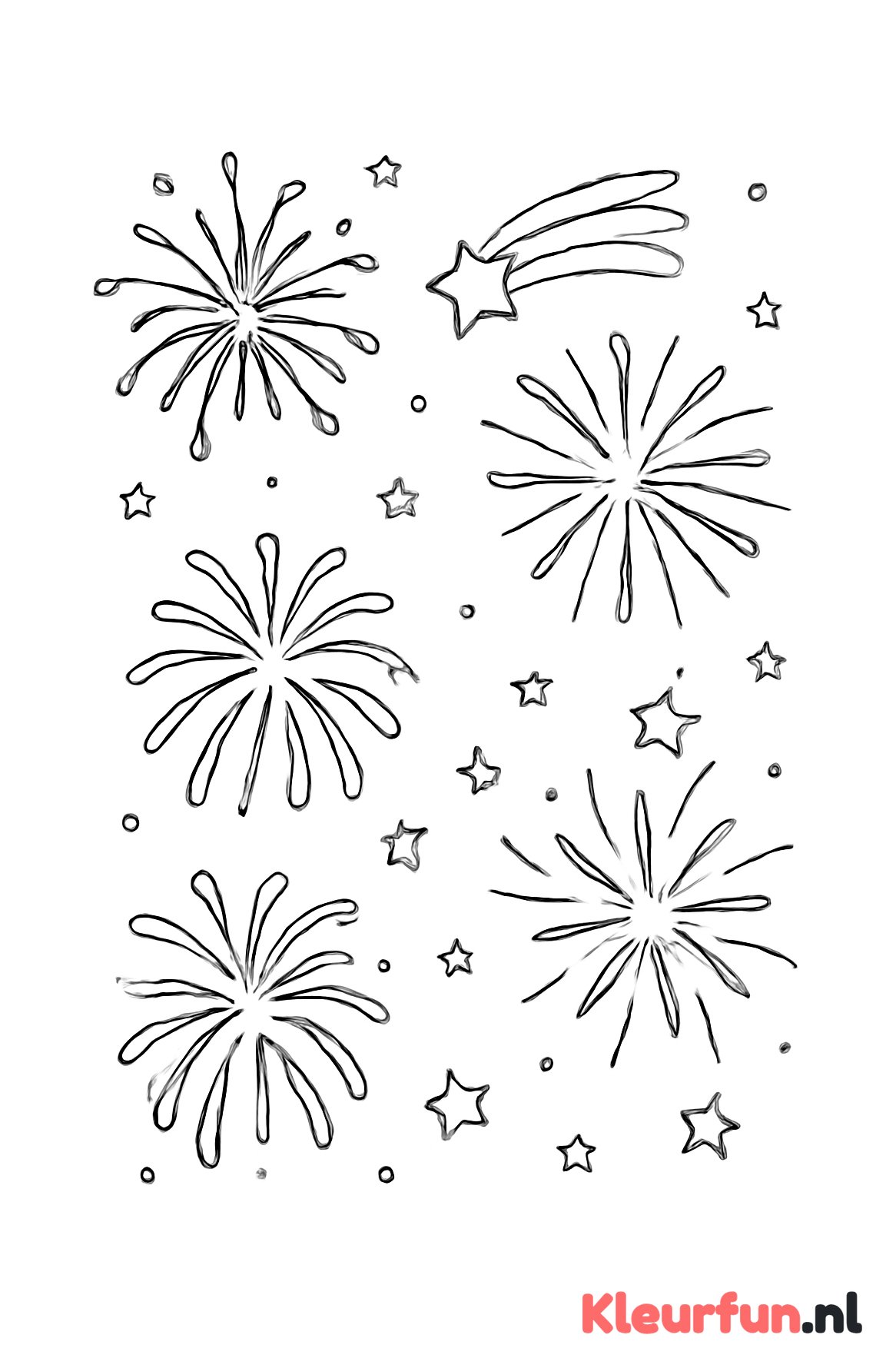Feestelijke avond met vuurwerk