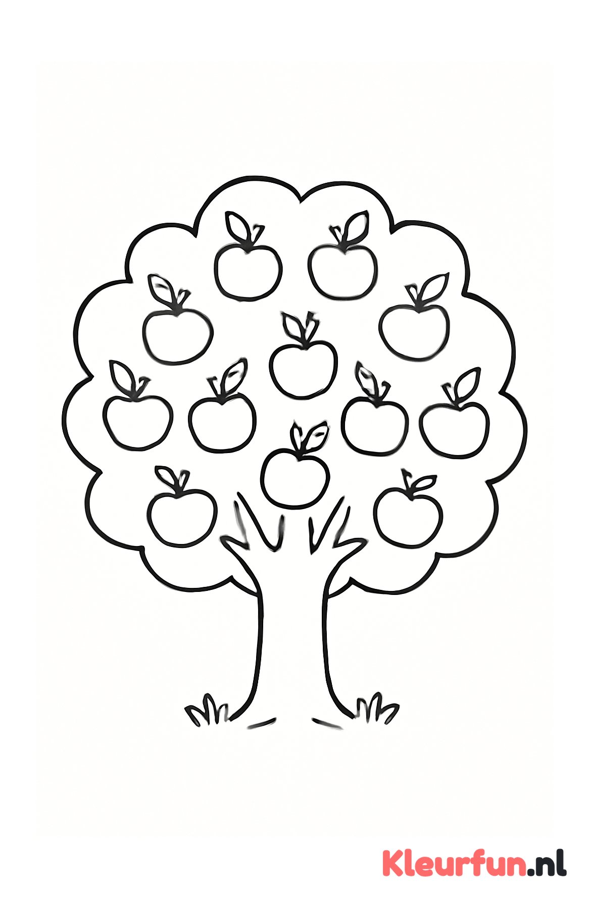 Fruitboom vol appels