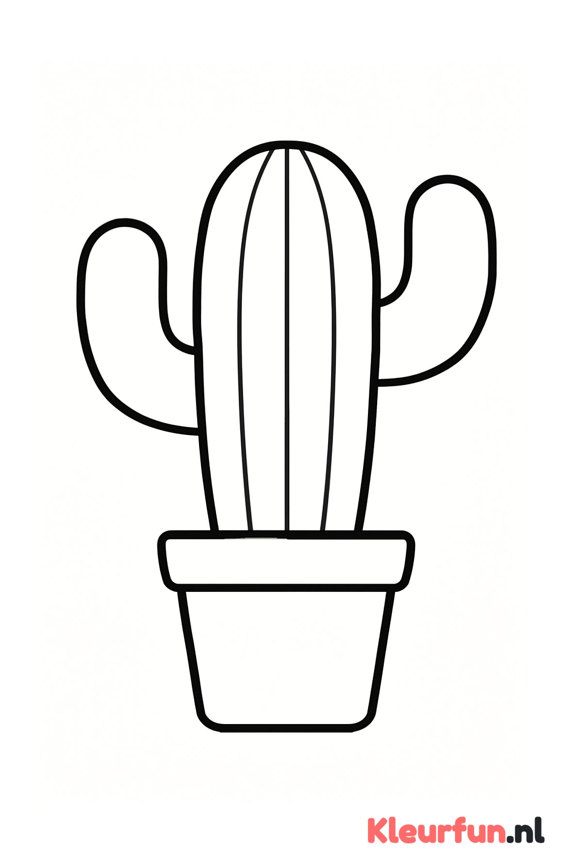 Grote eenvoudige cactus