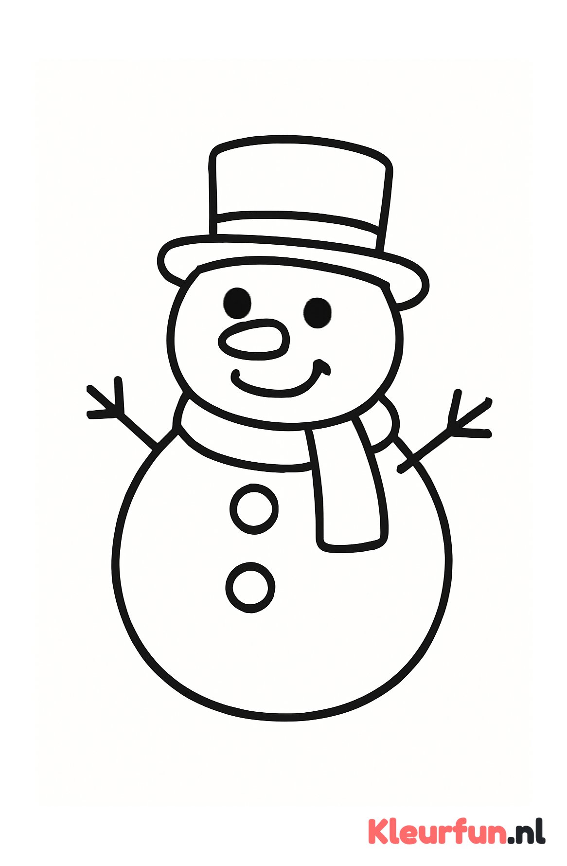 Grote sneeuwman