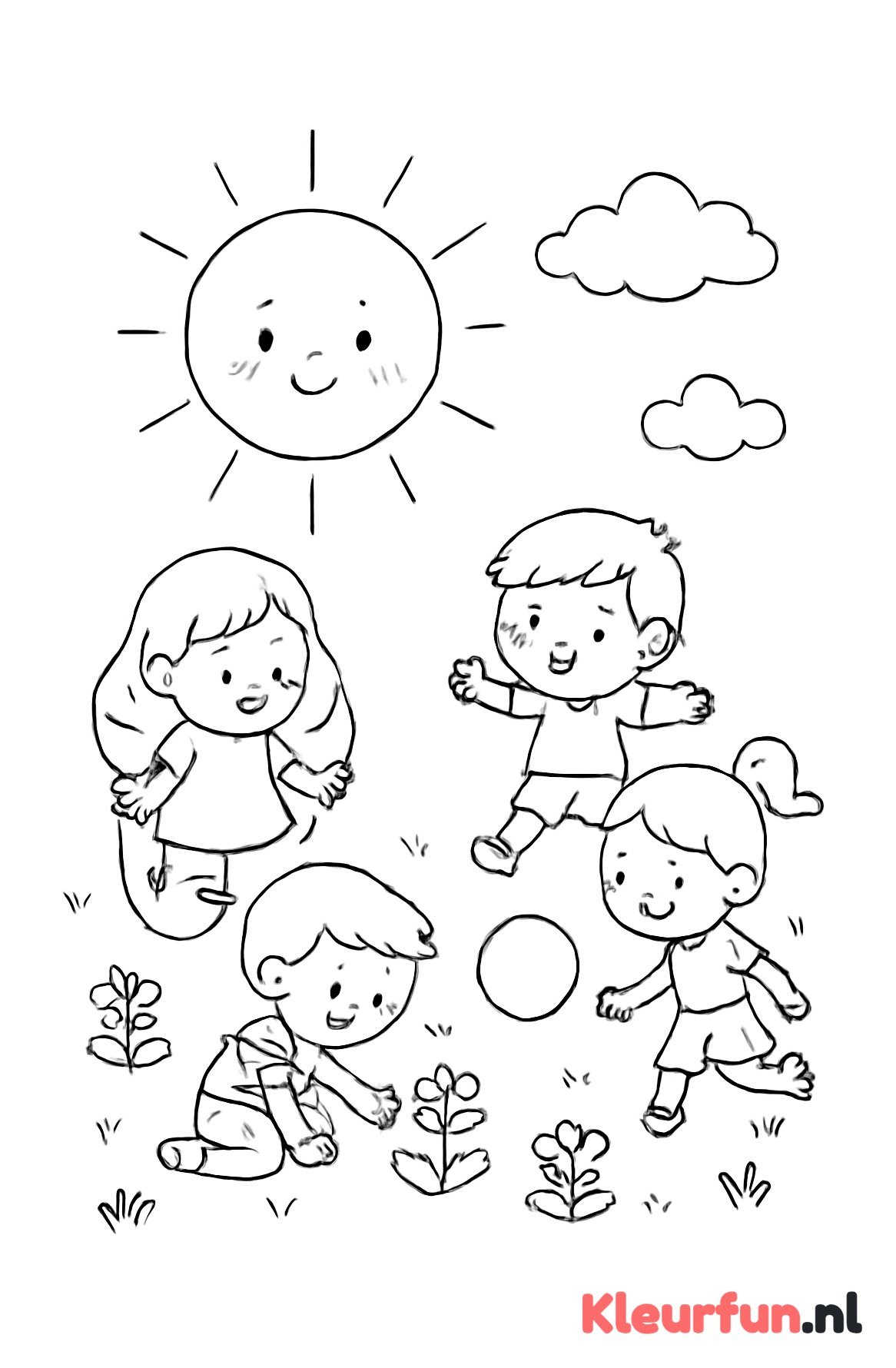Zomerzon en buitenspelen