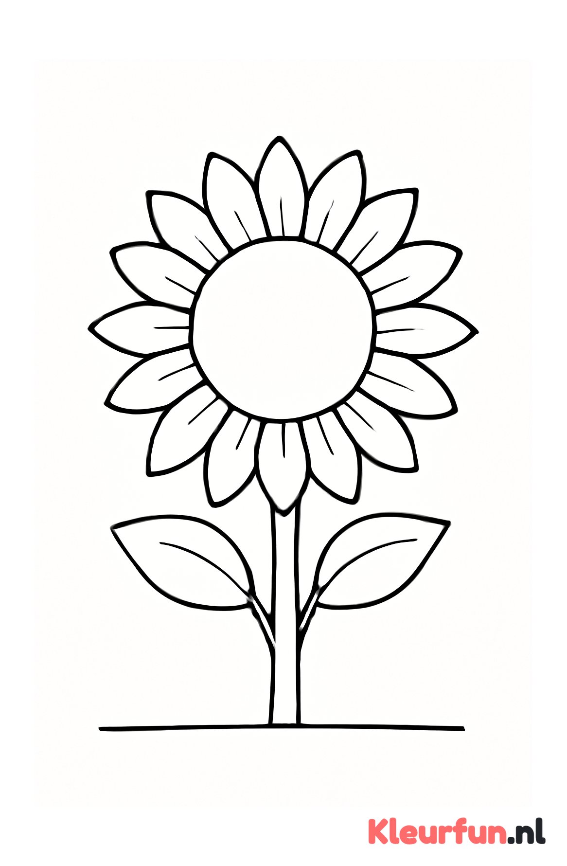 Grote zonnebloem