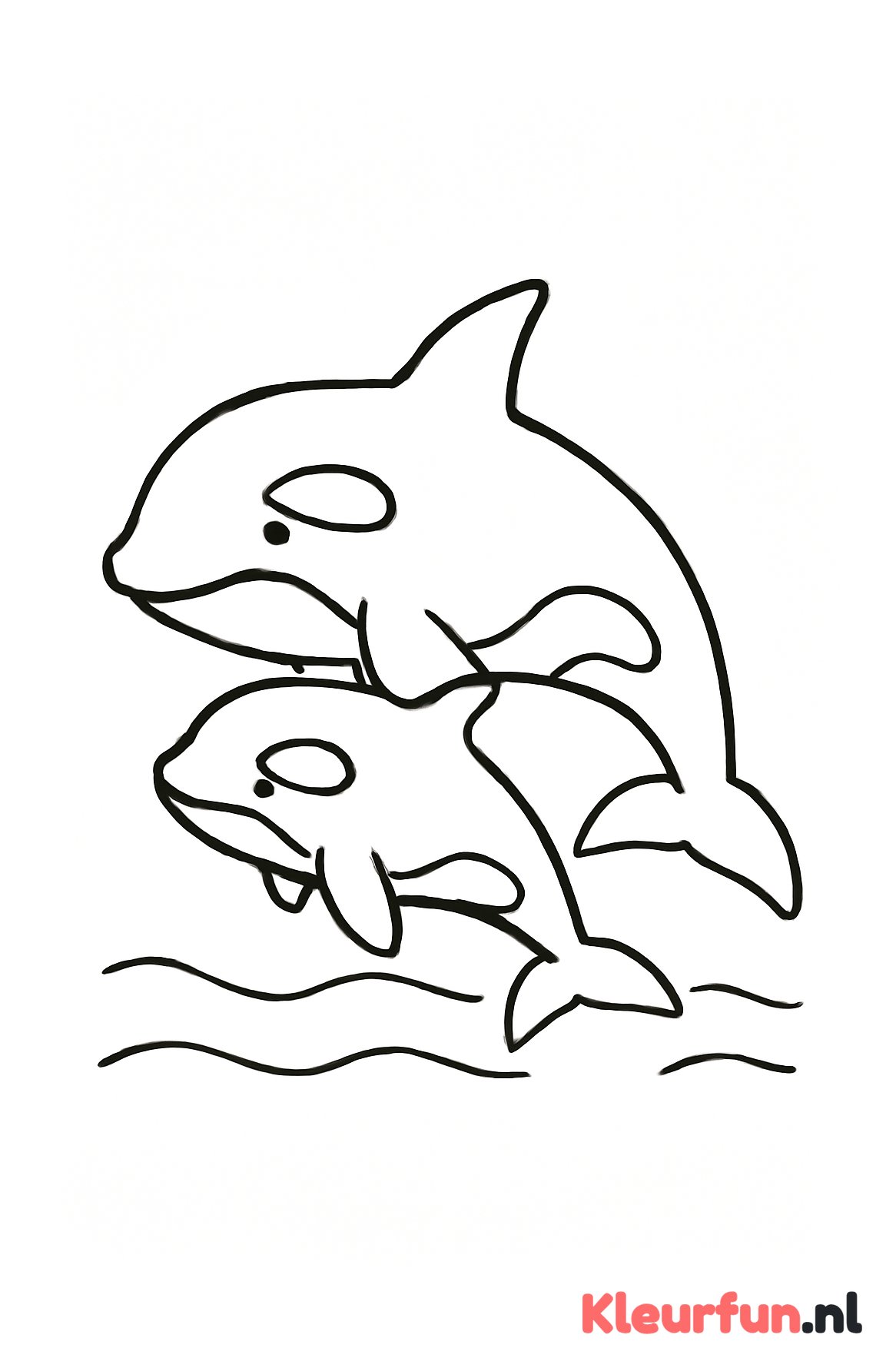 Moeder en jong orka