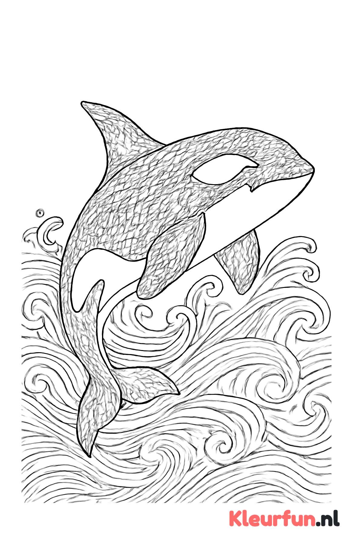 Orka in golven
