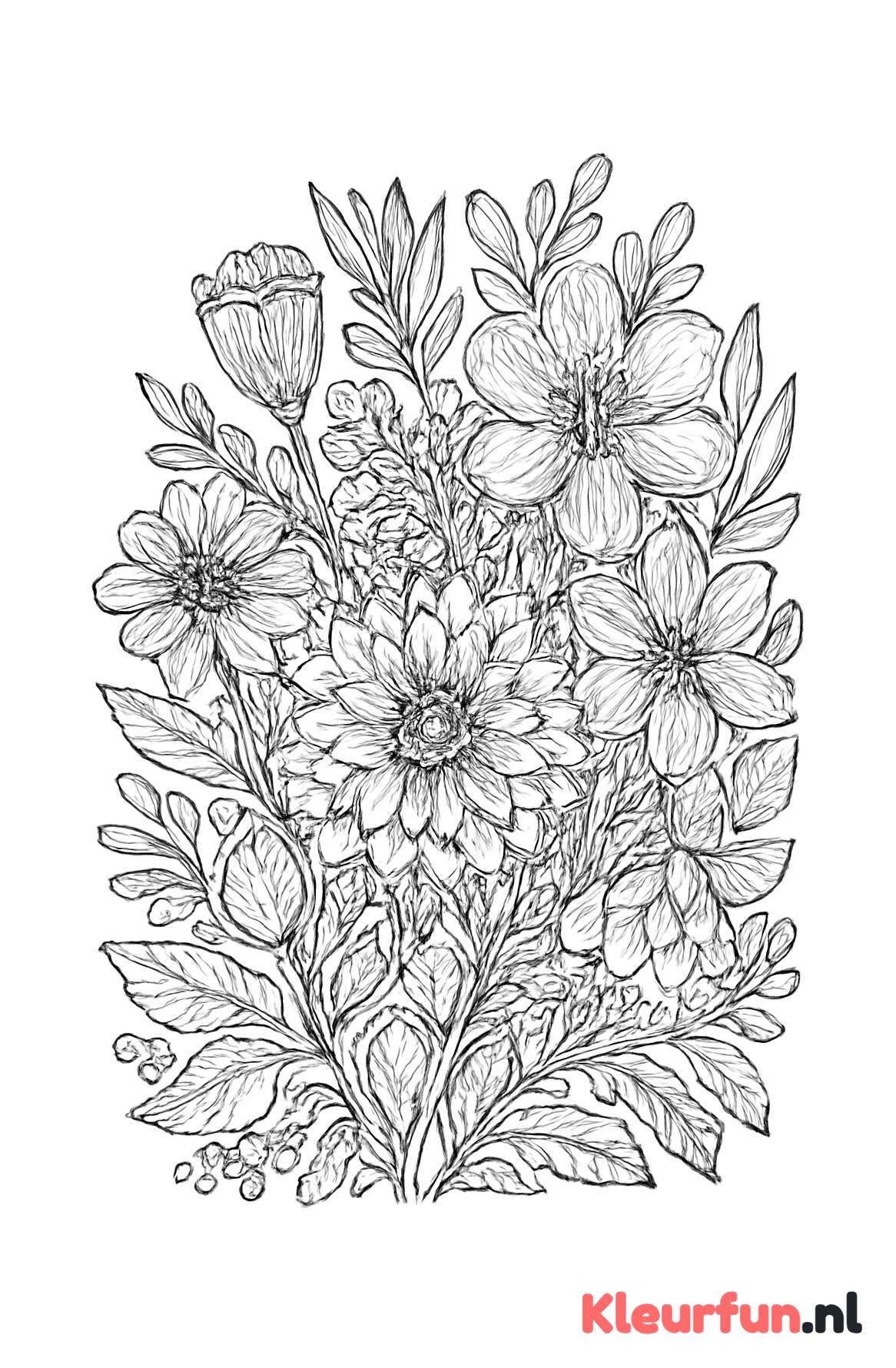 Wild Bos Bloemen