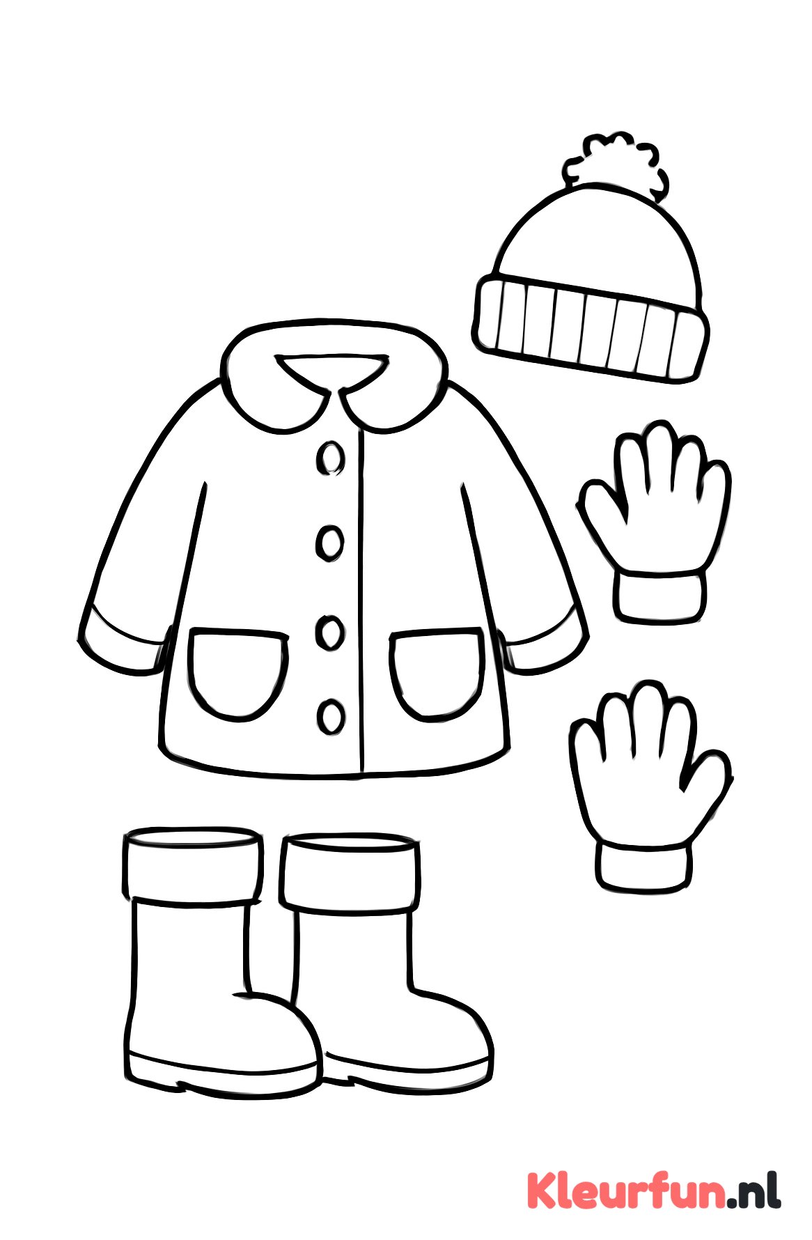 Winterkleding grote vormen