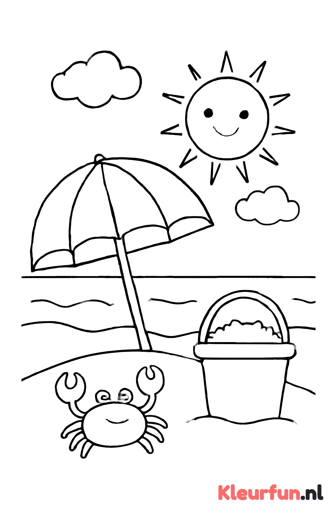 Zomers strandspel