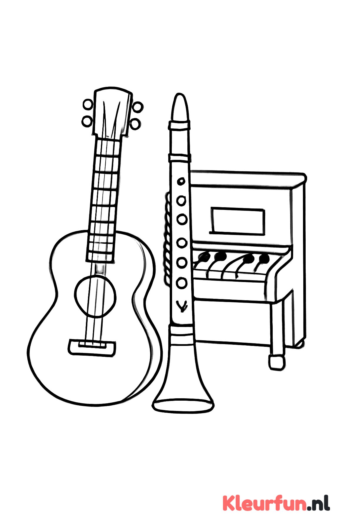 Close-up muziekinstrumenten
