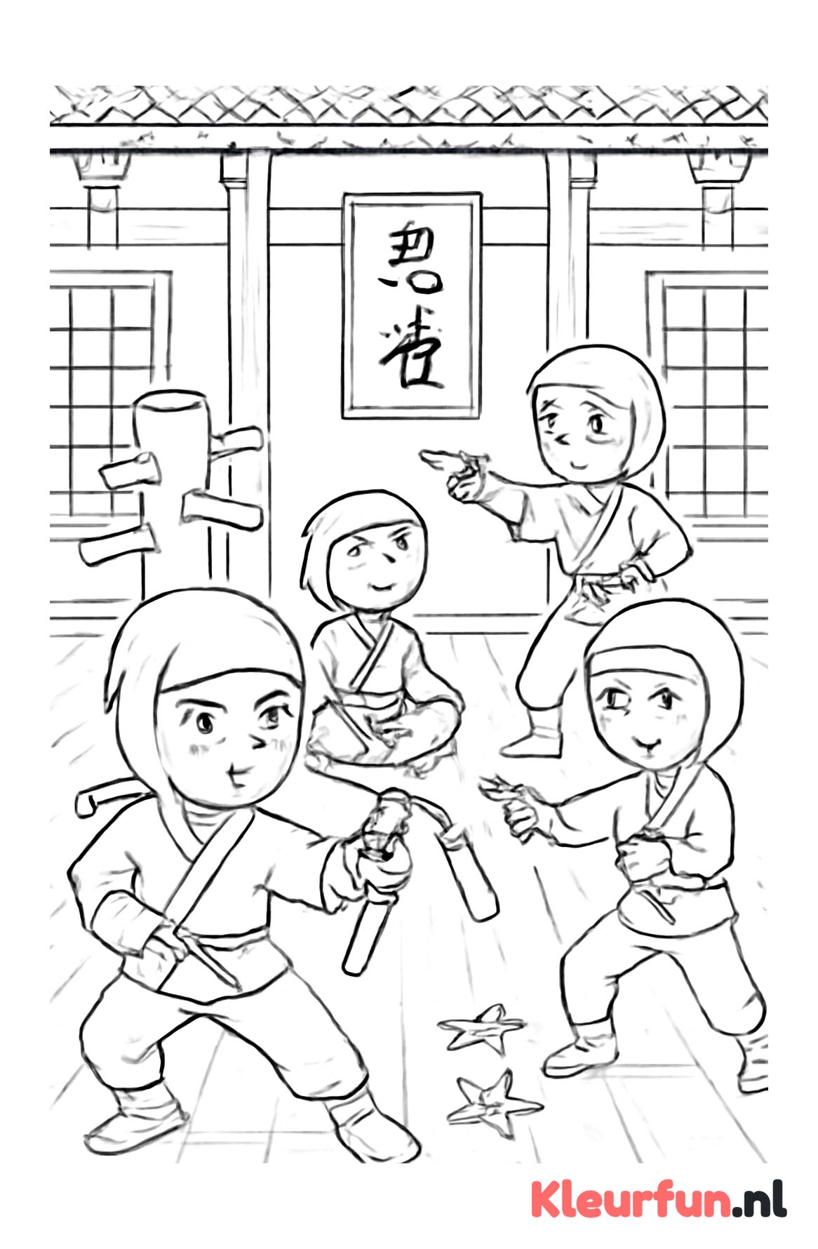 Ninja School Oefeningen