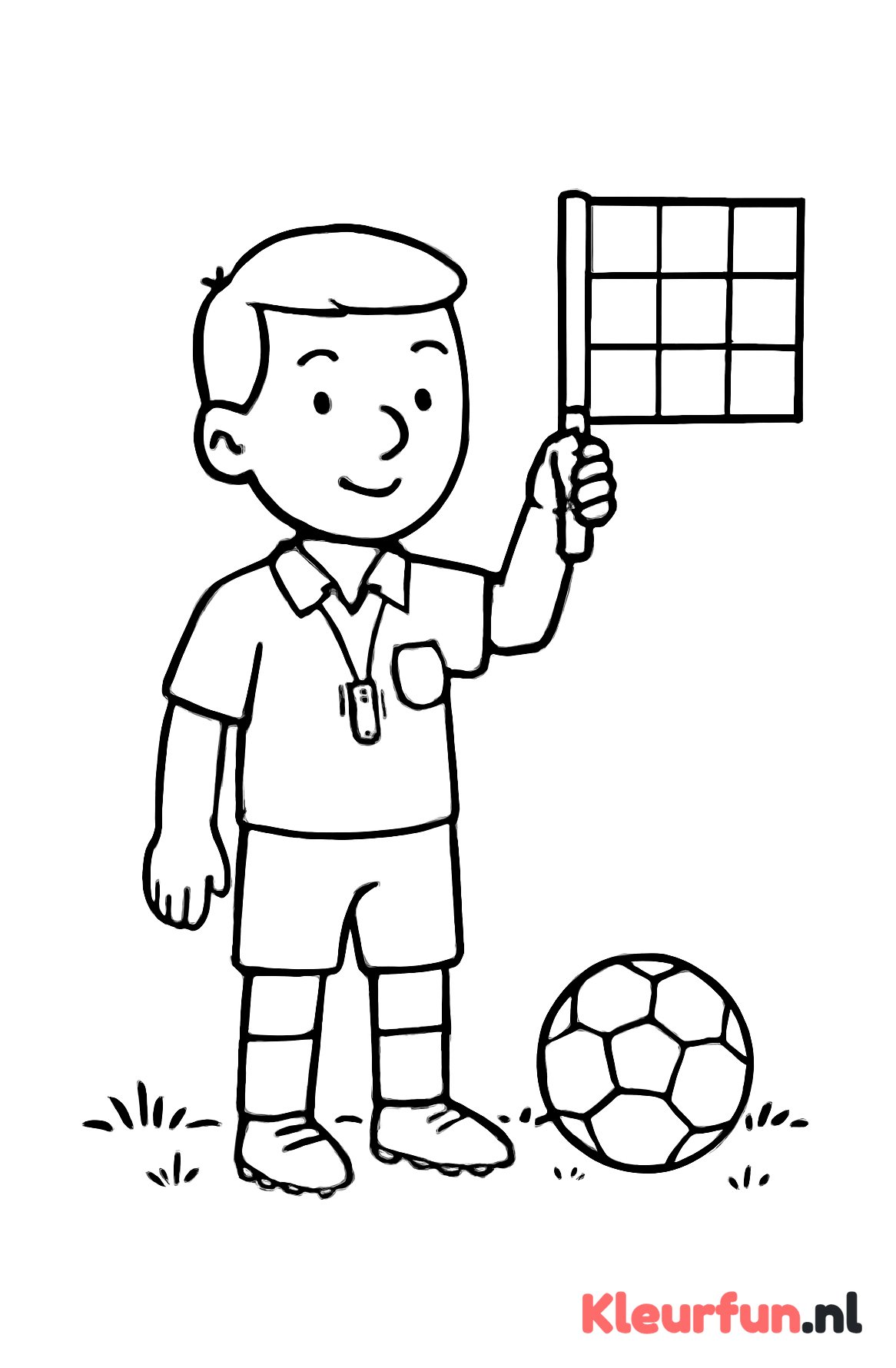 Scheidsrechter bij voetbal