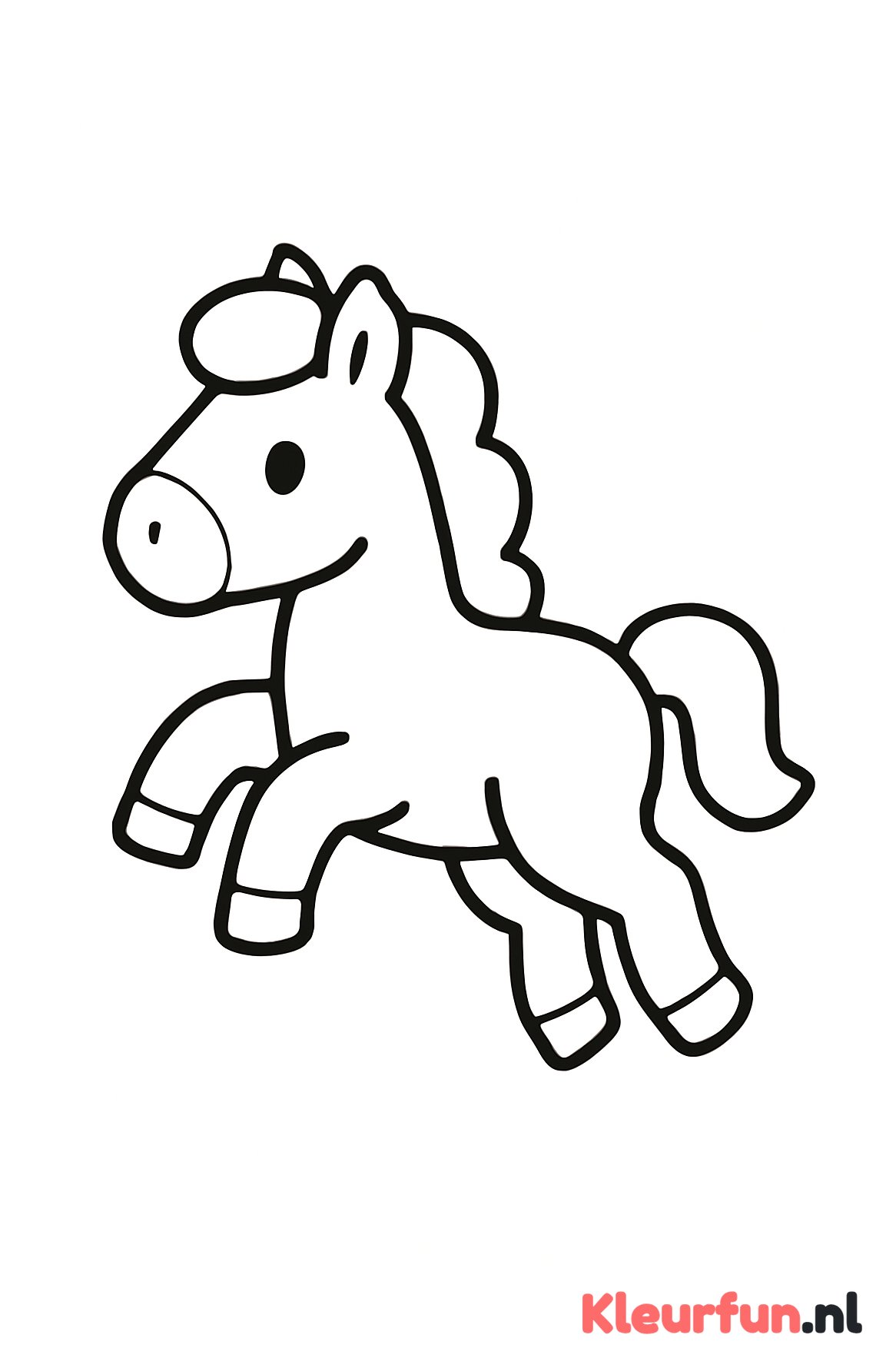 Springend paard