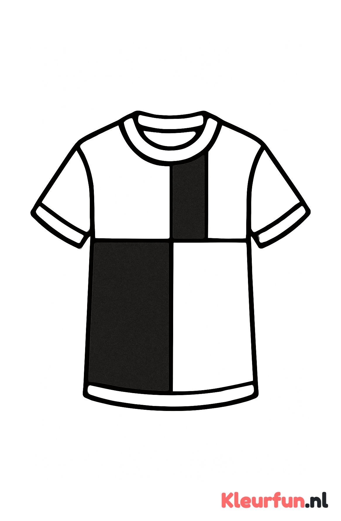 Voetbalshirt voor kleuters