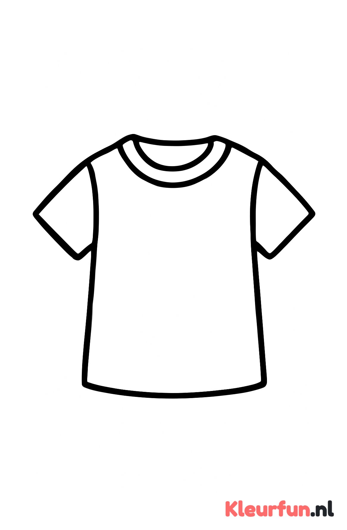 Eenvoudig voetbalshirt groot formaat