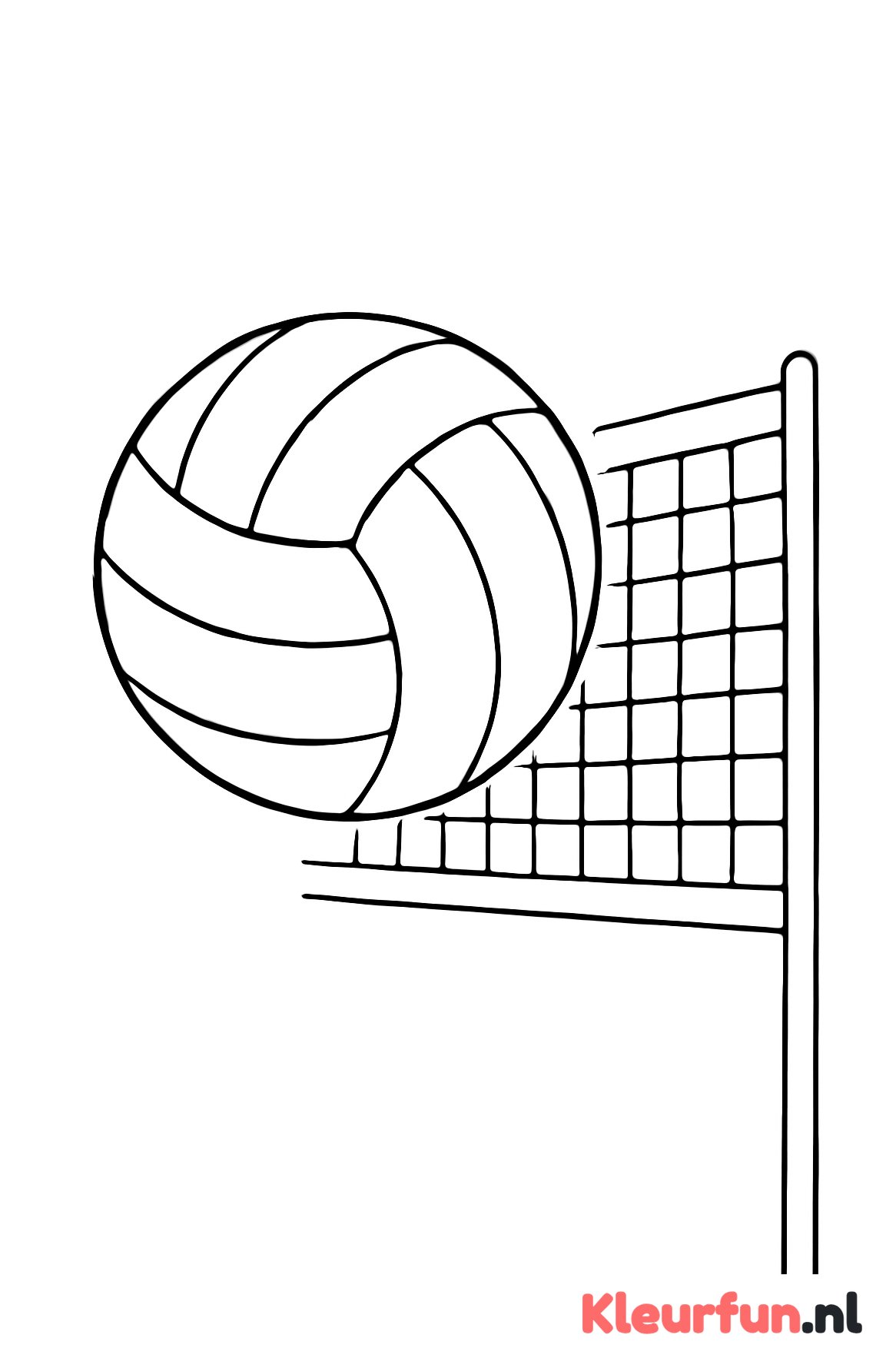 Volleybal in de lucht