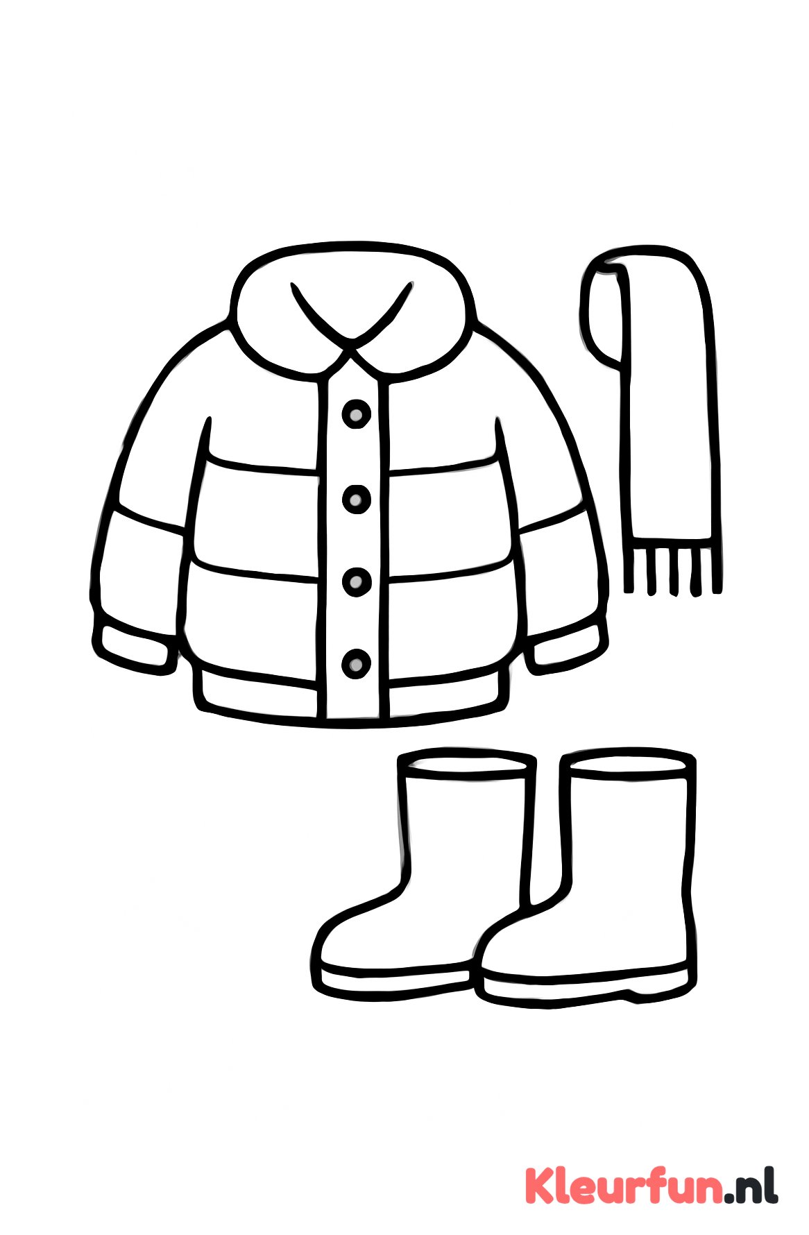Warme winterkleding
