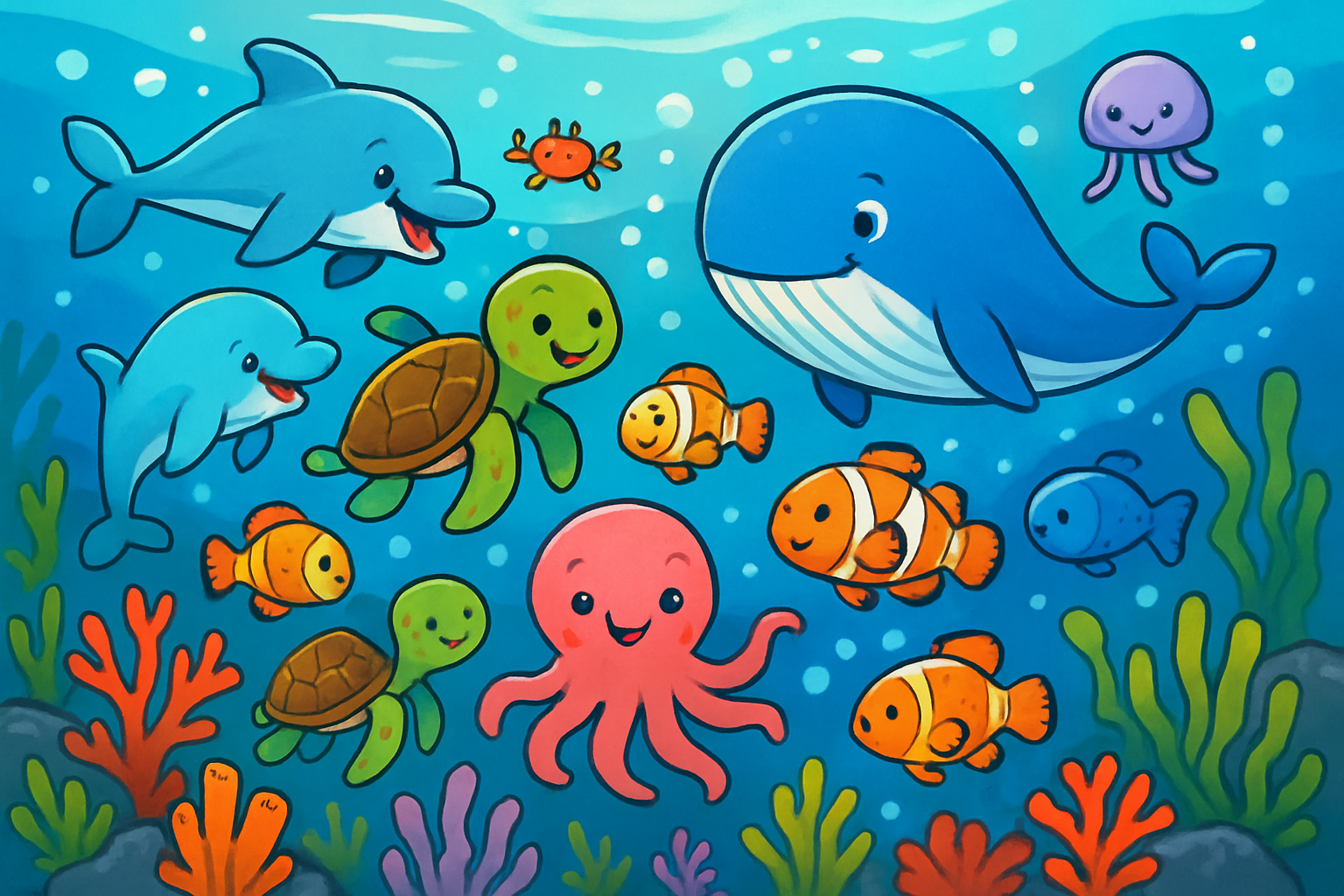 Dieren in de zee