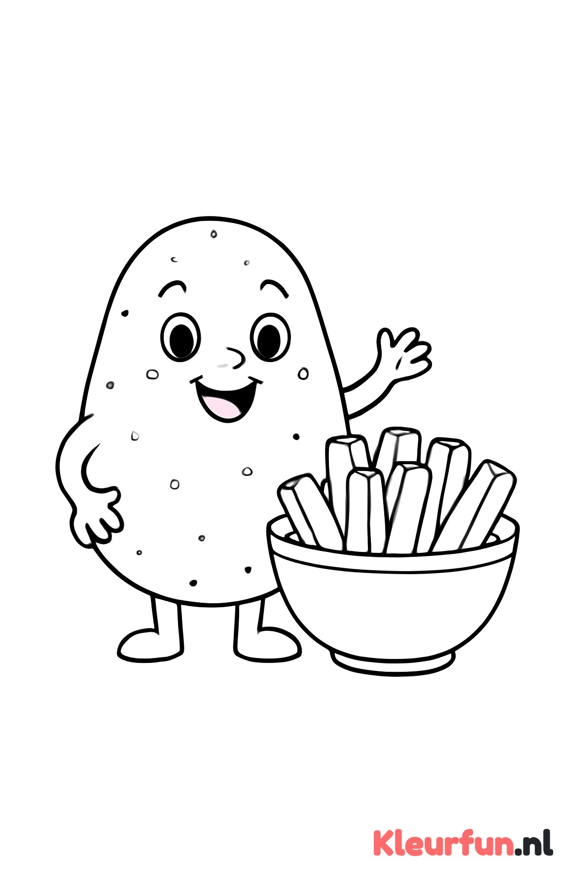 Aardappel en patat vrienden