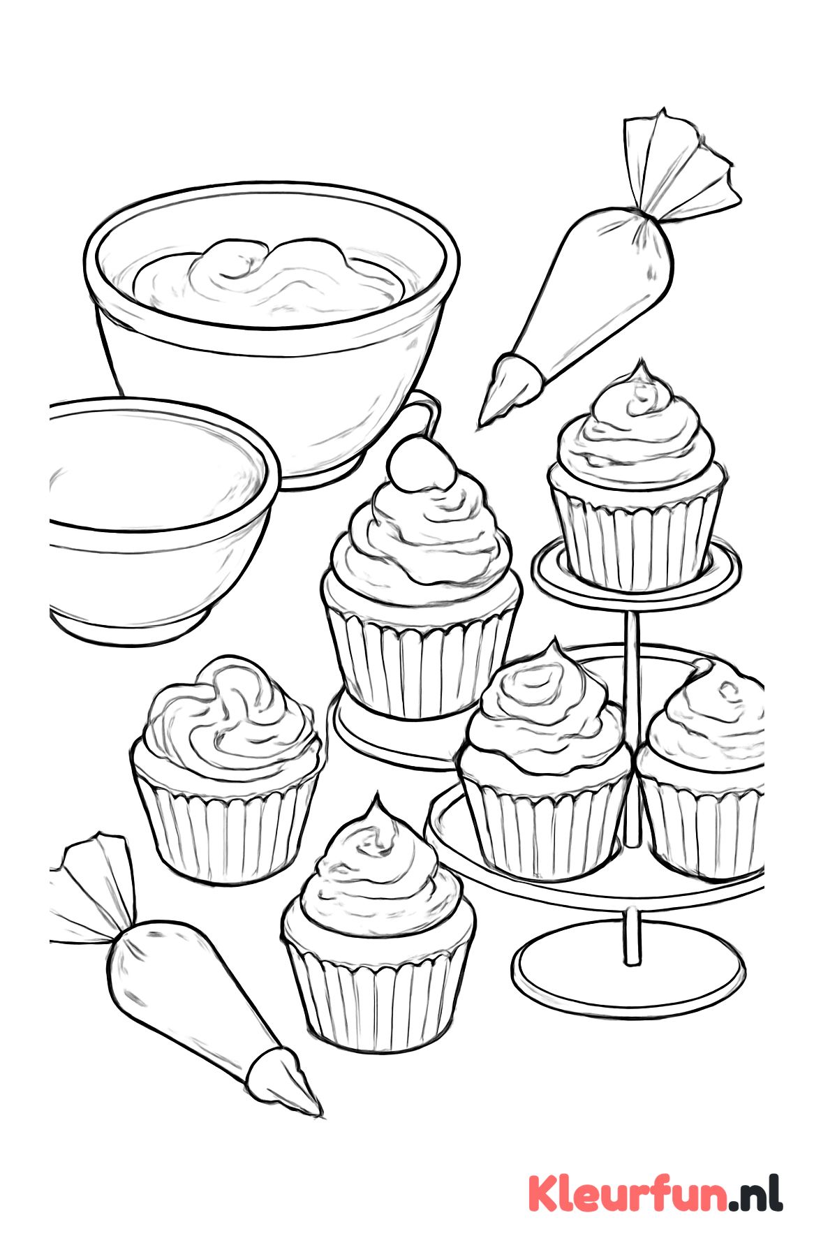 Bakaccessoires en cupcakes