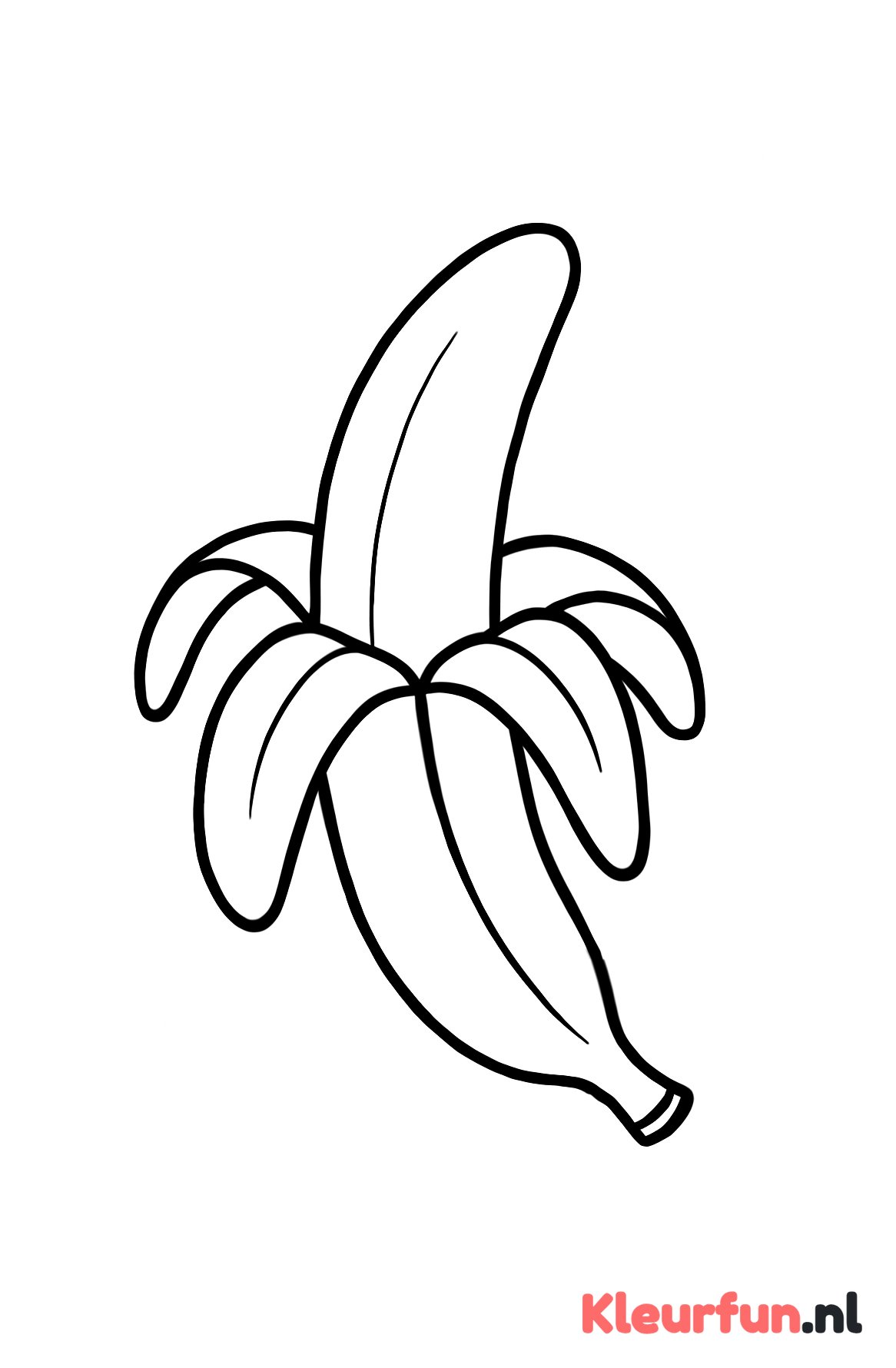 Banaan in schil